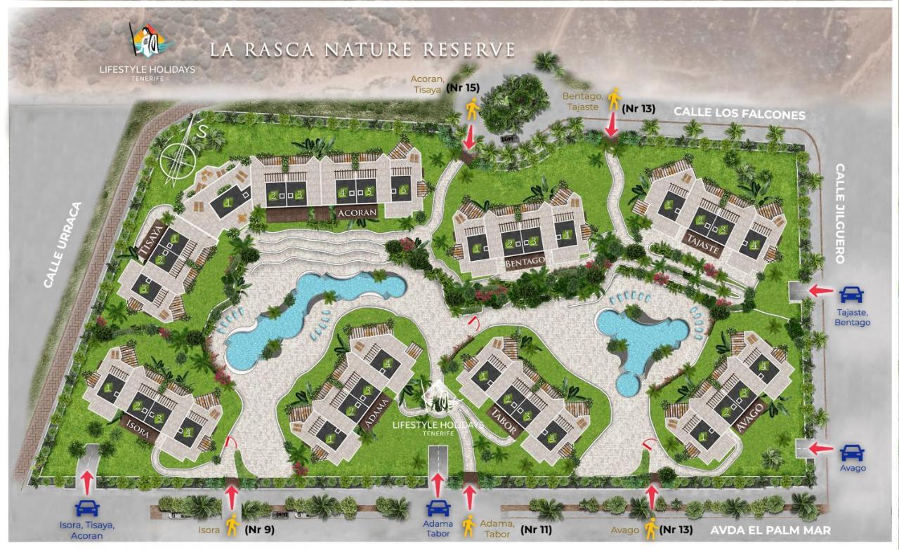 Сasa de vacaciones Jardines - Tabor 2 1 Pool View 2b *